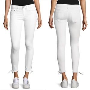 Rag and Bone white skinny jeans size 25
